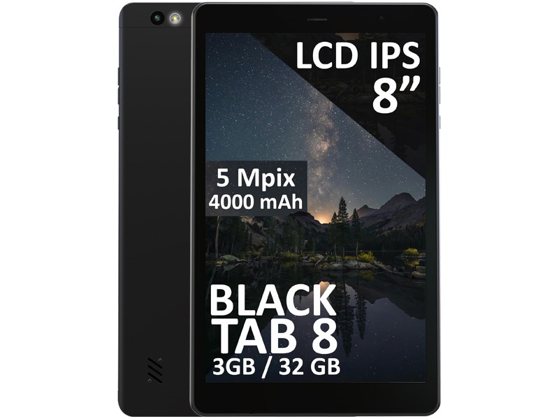 Tablet BLOW BlackTAB8 3/32GB 4G LTE 79-071# 7.99 in Spreadtrum T310 3 GB 32 GB