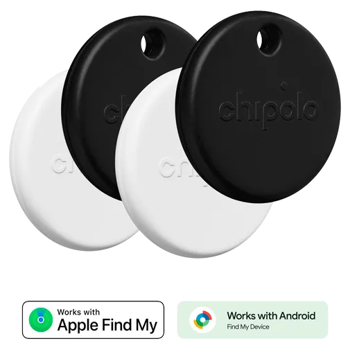 Chipolo POP Black/White - 4-Pack