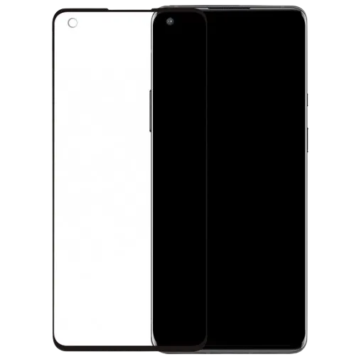 Mobilize Edge-To-Edge Glass Screen Protector Black OnePlus 8 Pro