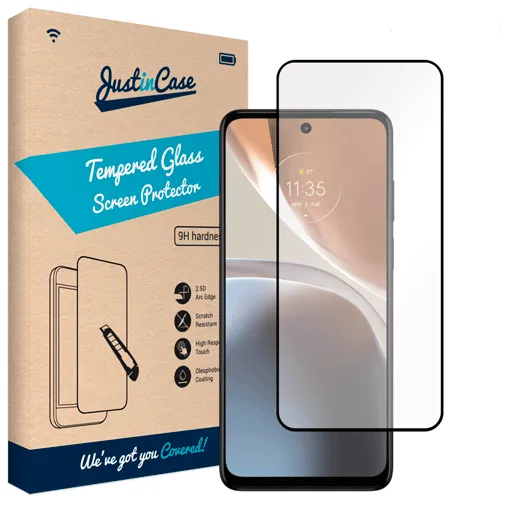 Just in Case Tempered Glass Edge To Edge Screen Protector Motorola Moto G32