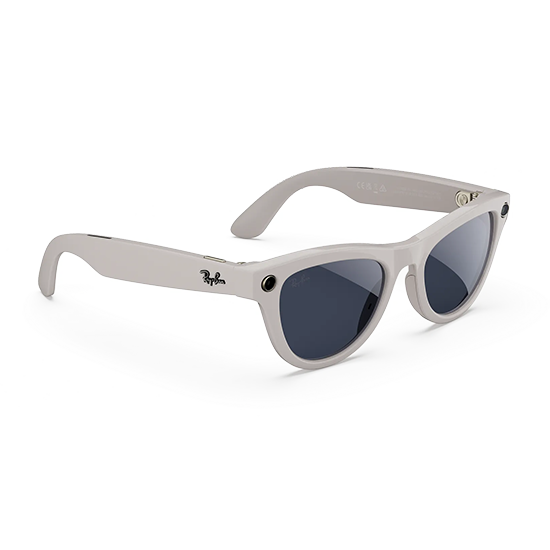 Ray-Ban Meta Skyler Gen1 AI Glasses - Shiny/Chalky Grey Transitions SK-1000380-01