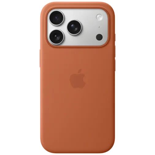 Apple Silicone Back Cover Brown MagSafe Apple iPhone 17 Pro