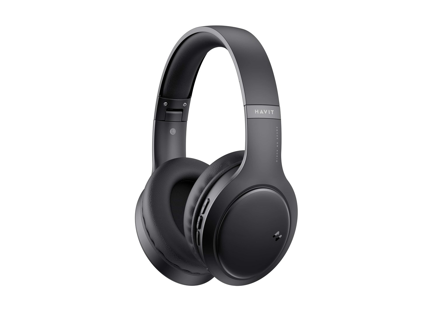 Havit H633BT - wireless on-ear headphones, black Headband