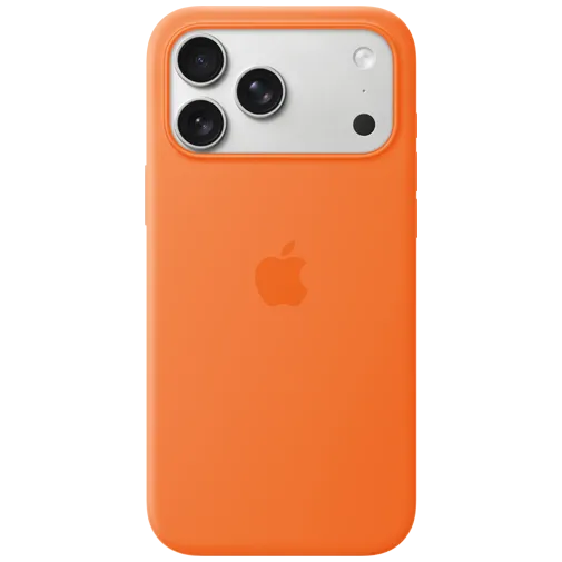Apple Silicone Back Cover Orange MagSafe Apple iPhone 17 Pro Max