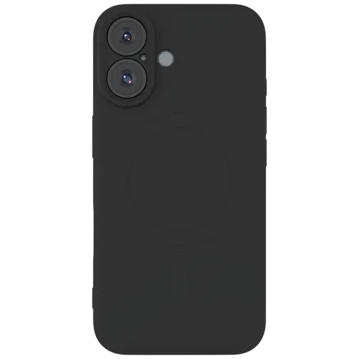 Just in Case TPU Back Cover Black Magnetic Apple iPhone 16