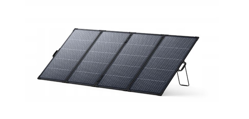Anker Solix PS400 400W Bifacial Folding Solar Panel AS340011 Black 400 W