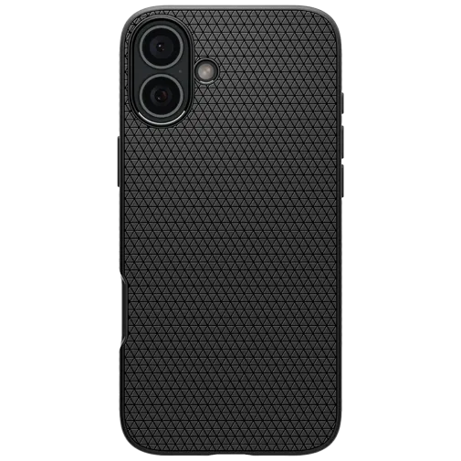 Spigen Liquid Air TPU Back Cover Black Apple iPhone 16