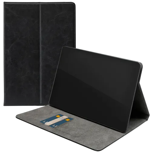 Mobilize Premium Folio Pu-Leather Book Case Black Samsung Galaxy Tab S9+/S9 FE+/S10+