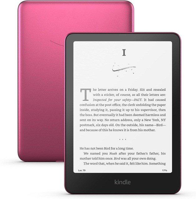 Amazon Kindle 7″ 12th generation B0CFP6F89F e-book reader 32 GB Wi-Fi Raspberry B0CFPHPHYC 7 in