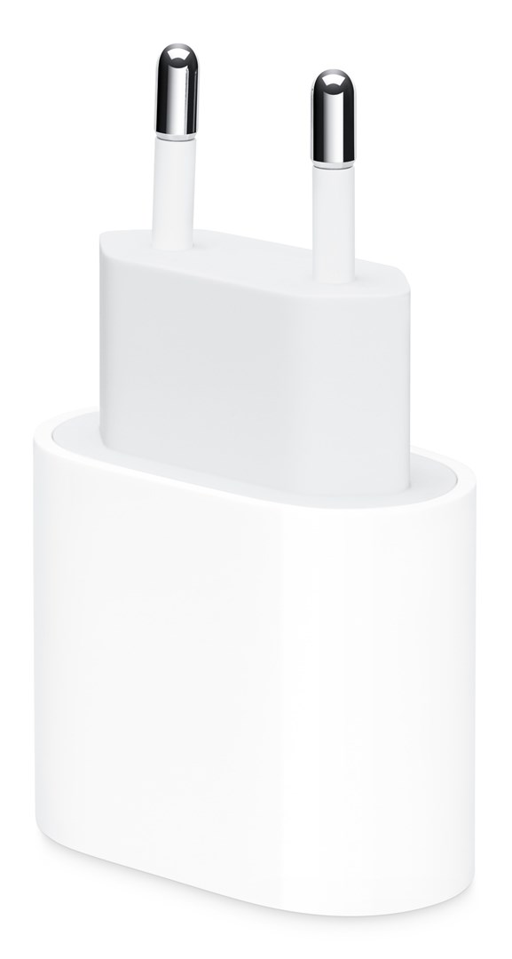 Apple USB-C Power Adapter MD3J4ZM/A, 20 Watt Charger White