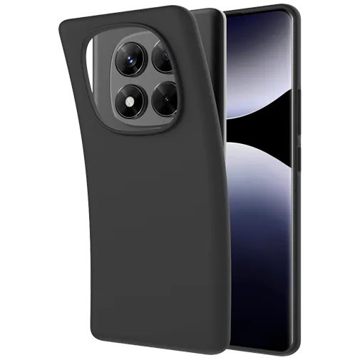 Just in Case TPU Back Cover Black Poco X7