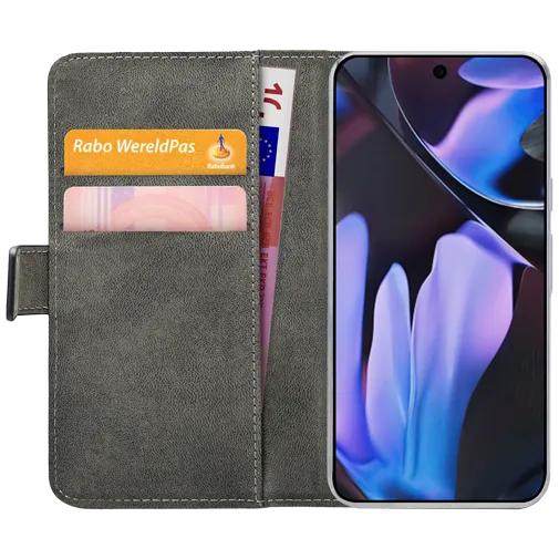 Mobilize Pu-Leather Book Case Black Google Pixel 9 Pro XL