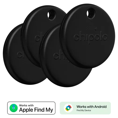 Chipolo POP Black - 4-Pack