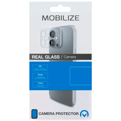 Mobilize Tempered Glass Clear Screen Protector Camera Samsung Galaxy S23 Ultra