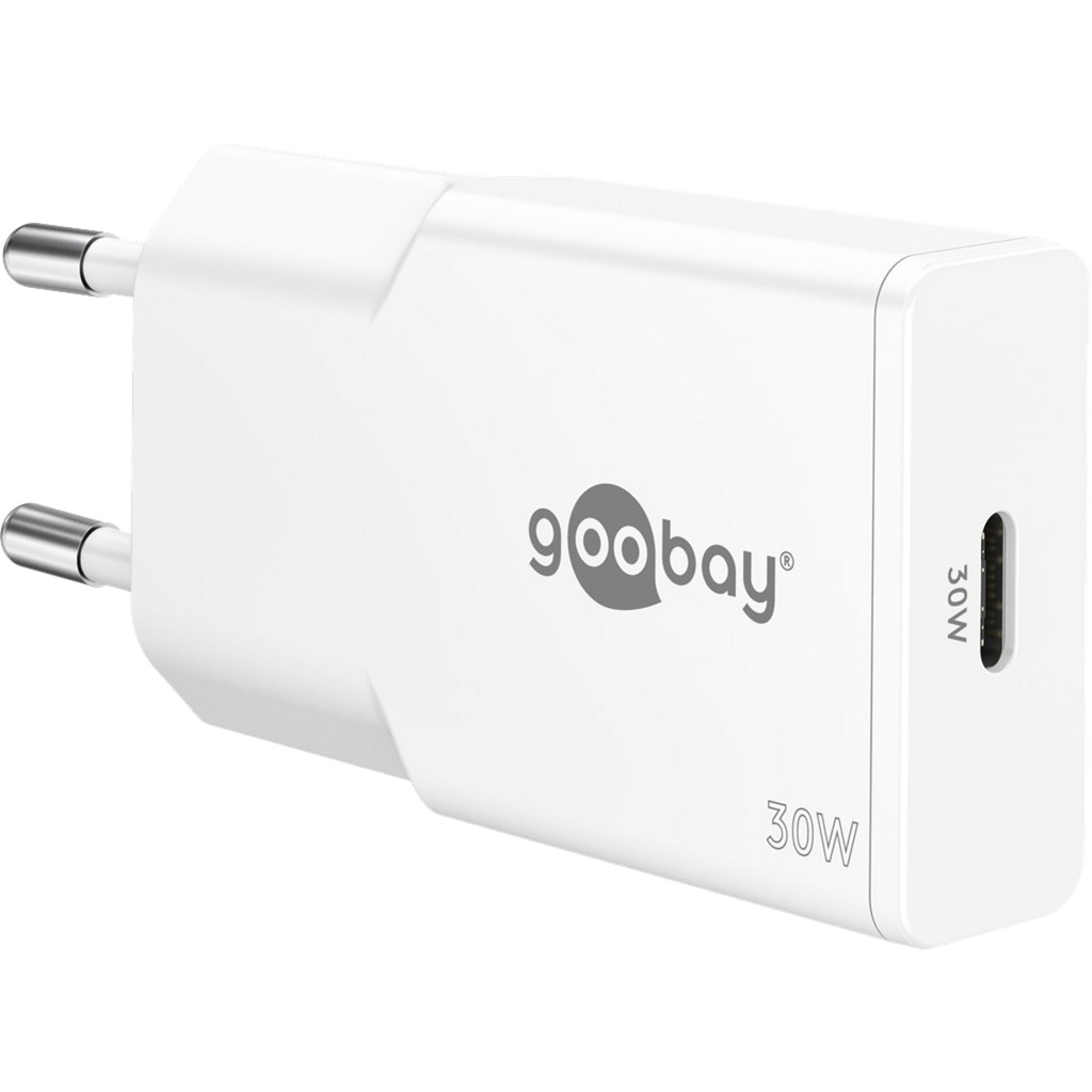 goobay USB-C PD GaN slim 30 W Fast charger 75736
