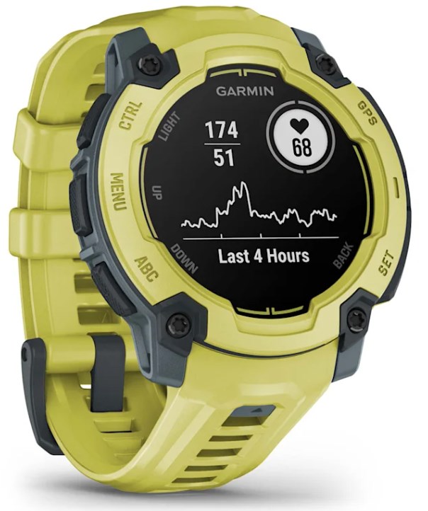 Garmin Instinct E 2.29 cm (0.9") MIP 45 mm Digital 176 x 176 pixels Lime GPS (satellite) 010-02933-01 0.9 in