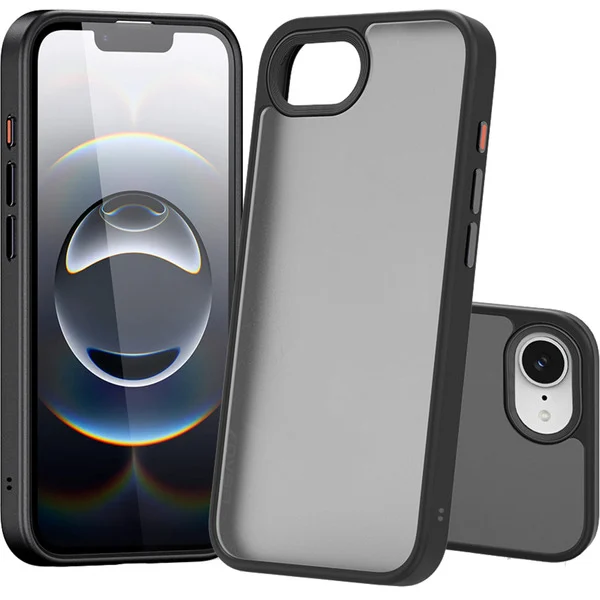 Nevox StyleShell Invisio Phone case Black iPhone 17e/16e