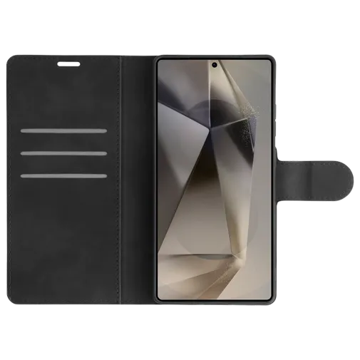 Just in Case Pu-Leather Book Case Black Samsung Galaxy S25 Ultra