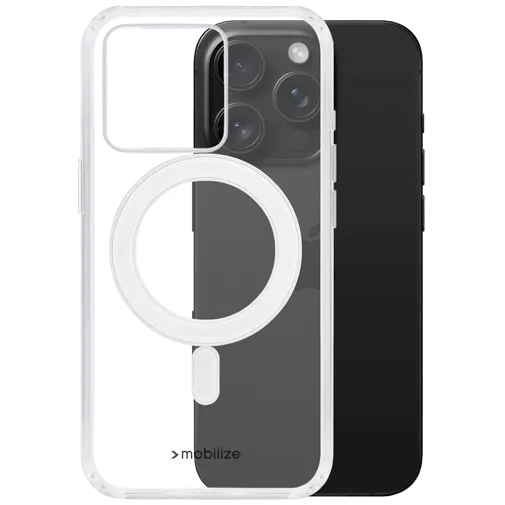 Mobilize PC Back Cover Transparent Magnetic Apple iPhone 16 Pro