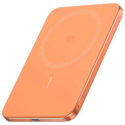 Anker Nano USB-C Wireless Fast Charger Powerbank 5.000mAh Orange