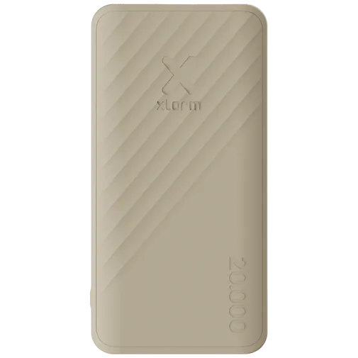 Xtorm Go2 USB-C Fast Charger Powerbank 20.000mAh Beige