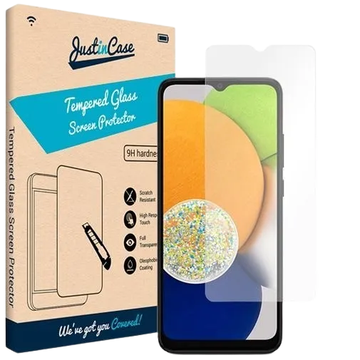 Just in Case Tempered Glass Clear Screen Protector Samsung Galaxy A04