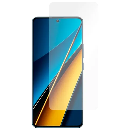 Just in Case Tempered Glass Clear Screen Protector Poco X6