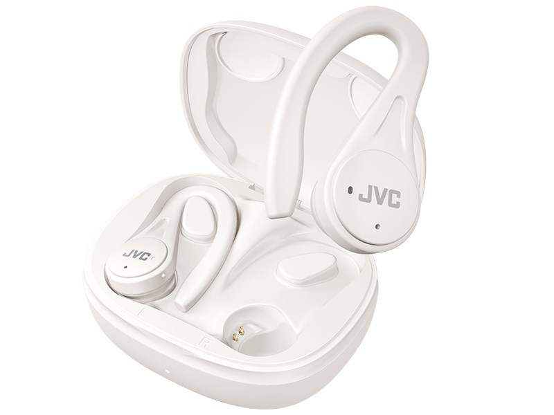 JVC HA-EC25TWU - in-ear headphones, white True wireless stereo In-ear with ear hook