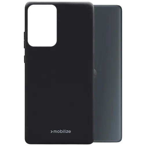 Mobilize TPU Back Cover Black Motorola Moto G85