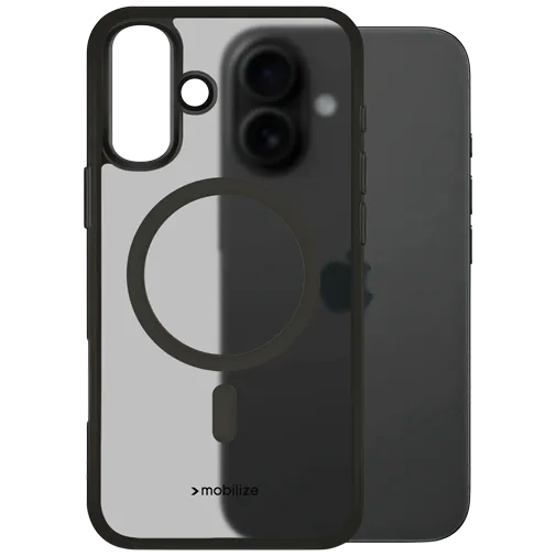 Mobilize TPU Back Cover Black Magnetic Black Apple iPhone 16