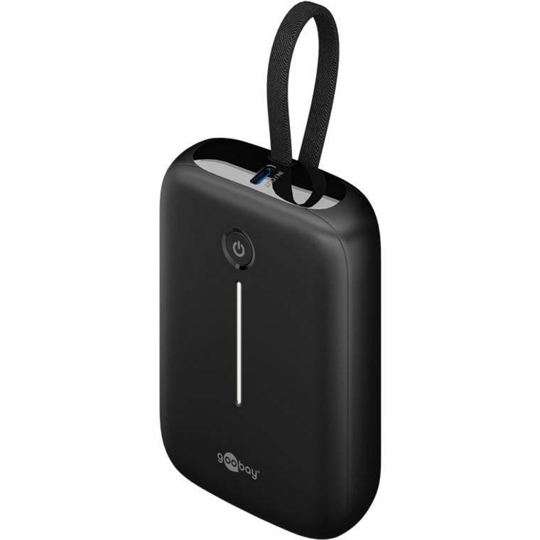 goobay 10,000 mAh integrated 13 cm USB-C cable 20 W Power bank 36.5 Wh 76251