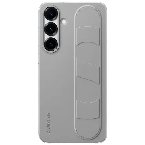 Samsung Standing Grip Silicone Back Cover Grey Samsung Galaxy S25+
