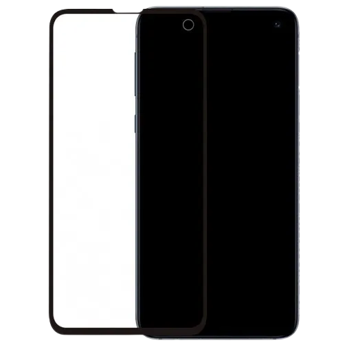 Mobilize Edge-To-Edge Glass Screen Protector Black Samsung Galaxy S10e