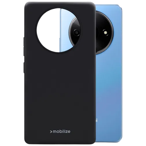 Mobilize TPU Back Cover Black Xiaomi Redmi A3/A3x