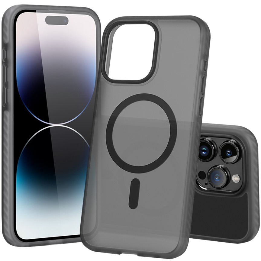 Nevox StyleShell Invisio Phone case Black iPhone 16 Pro Max
