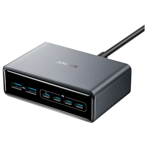 Anker Prime 6-In-1 Fast Charger 200W Black