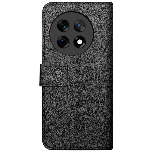 Just in Case Pu-Leather Book Case Black OnePlus 13
