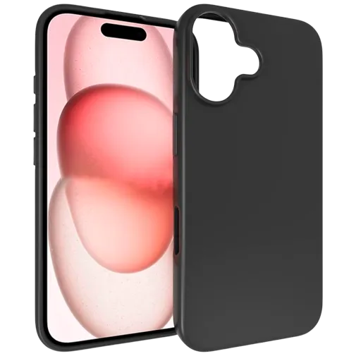 Just in Case TPU Back Cover Black Apple iPhone 16