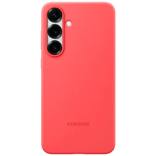 Samsung Silicone Back Cover Red Samsung Galaxy S25+
