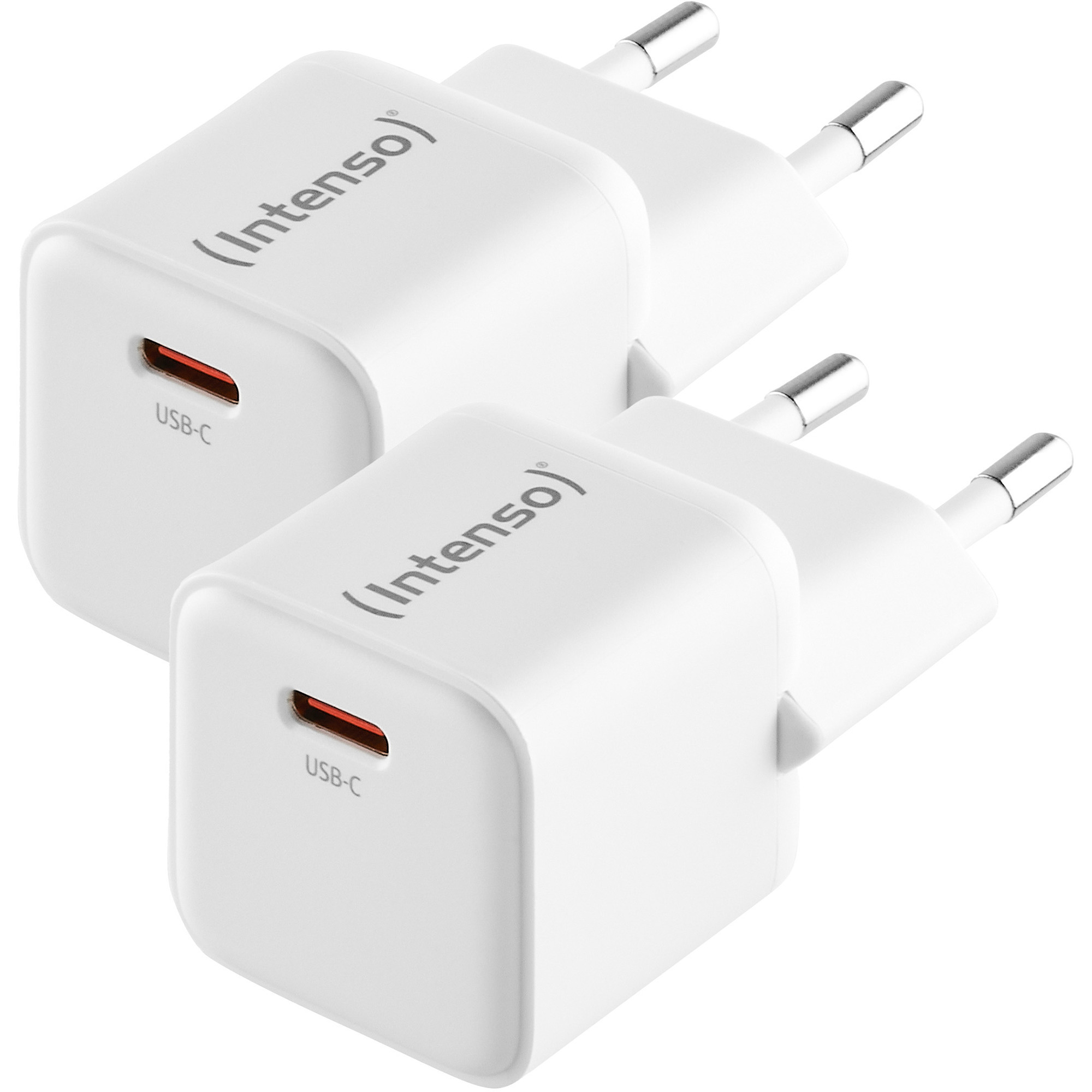 Intenso Power Adapter W30C 2-pack GaN Charger