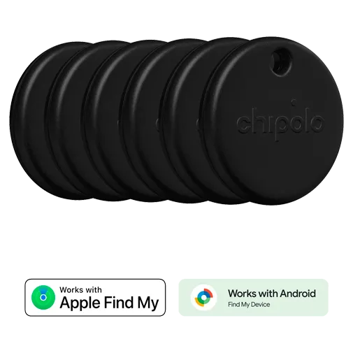 Chipolo POP Black - 6-Pack