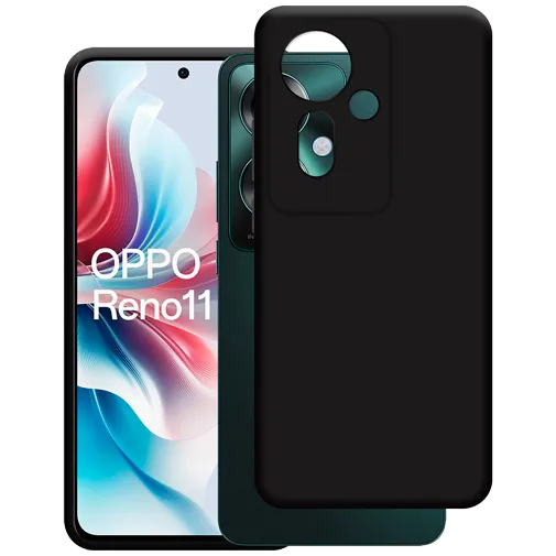 Just in Case TPU Back Cover Black OPPO Reno11 F 5G