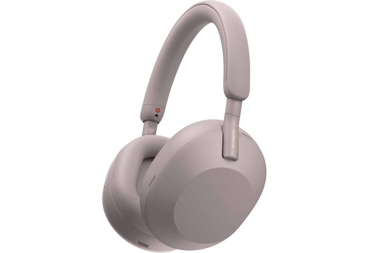 Sony WH-1000XM5 Smoky Pink - headphones, pink WH1000XM5P Wired and wireless Headband