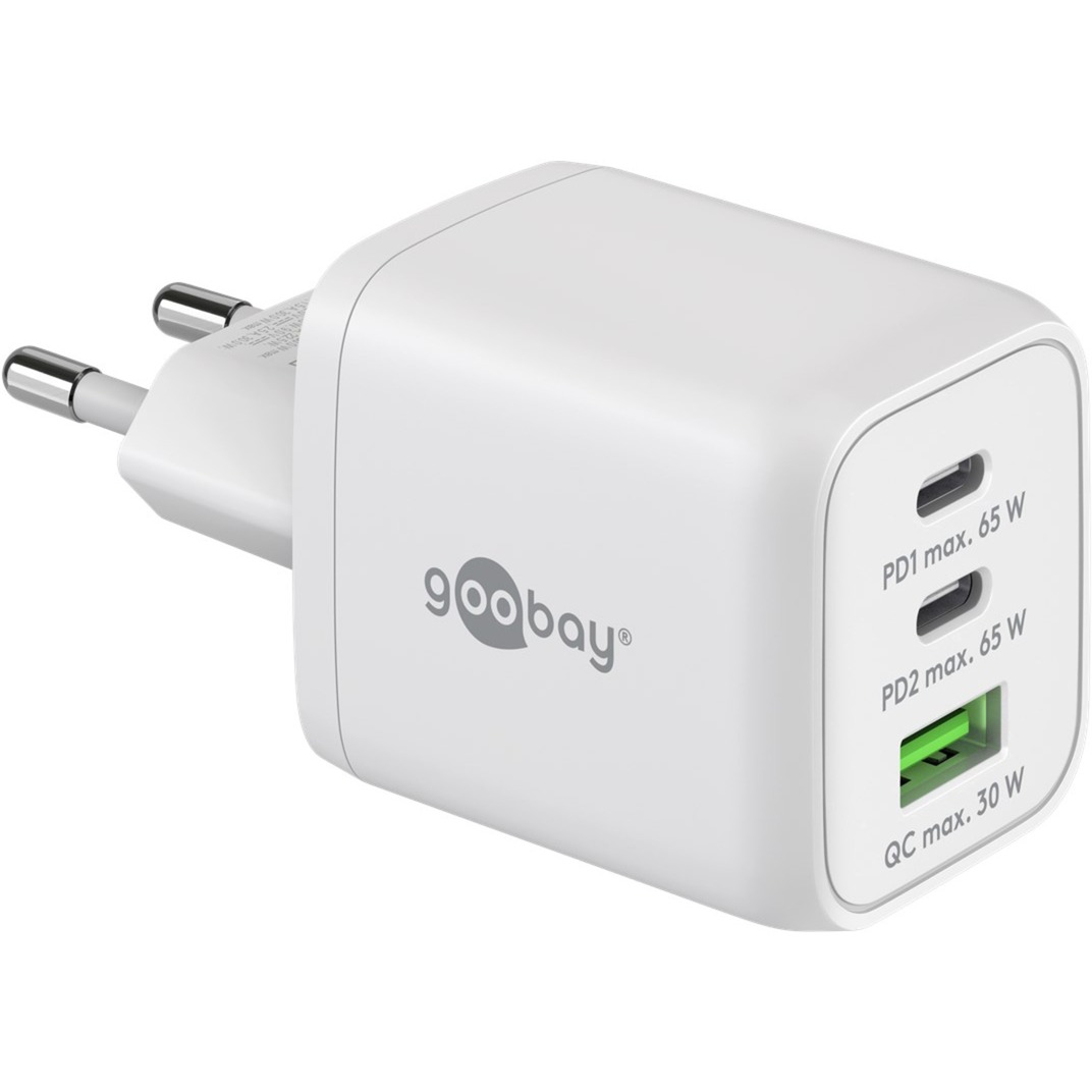 goobay USB-C Nano PD GaN 65 W Fast charger 64754