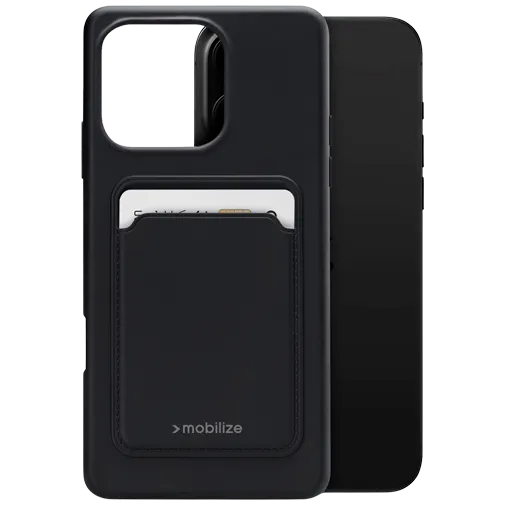 Mobilize Cardcase TPU Back Cover Black Apple iPhone 16 Pro Max