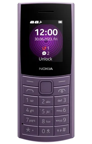 Nokia 110 4G 2nd Edition (2024) Purple