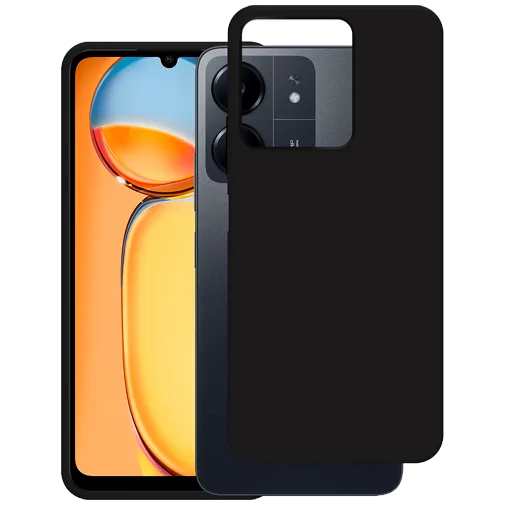 Just in Case TPU Back Cover Black Xiaomi Redmi 13C