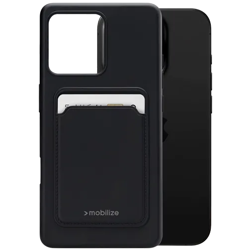 Mobilize Cardcase TPU Back Cover Black Apple iPhone 16 Pro
