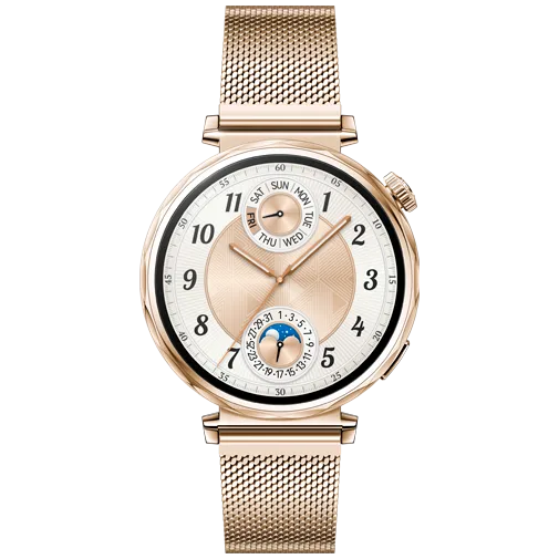 Huawei Watch GT 5 41mm Gold (Gold Milanese Strap)