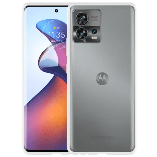 Just in Case TPU Back Cover Transparent Motorola Edge 30 Fusion